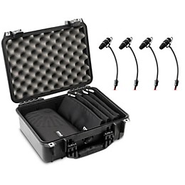 DPA Microphones d:vote CORE 4099 Classic Touring Kit, 4 Mics and accessories, Loud SPL in a Peli-case