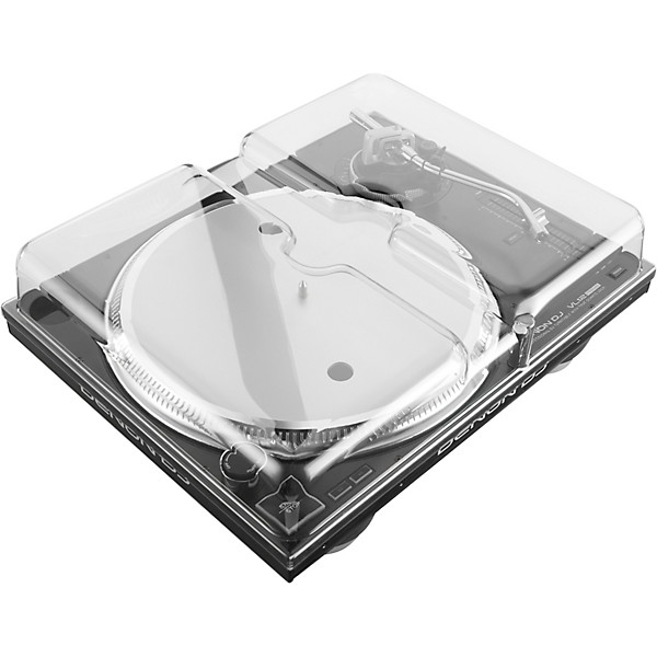 Decksaver Clear Polycarbonate Cover for Denon VL12 PRIME Professional Turntable