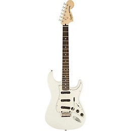 Squier Deluxe Hot Rails Stratocaster - Olympic White - Used