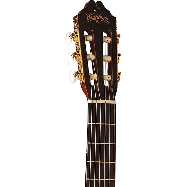Washburn C64SCE-A Classical Acoustic-Electric Guitar