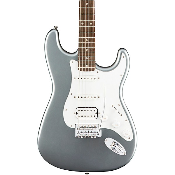 Open Box Squier Affinity Stratocaster HSS Electric Guitar Level 2 Slick Silver 190839760067