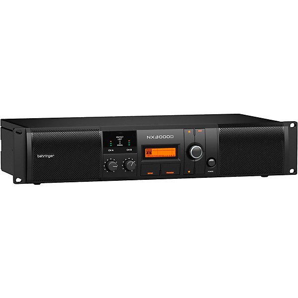 Behringer NX3000D 3,000W Power Amplifier With DSP