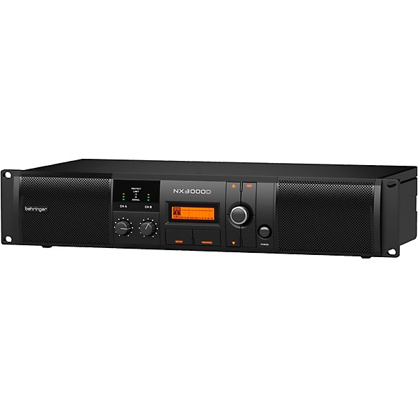 Behringer NX3000D 3,000W Power Amplifier With DSP