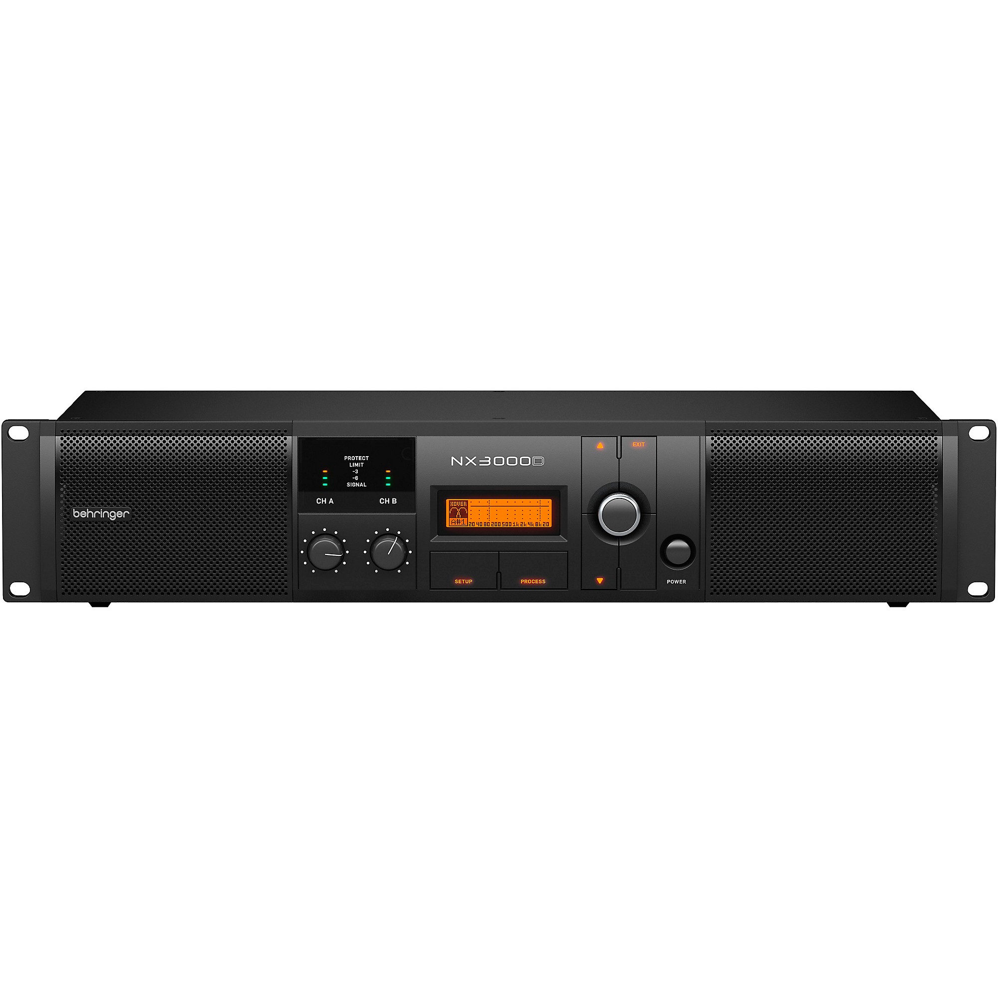 Behringer NX3000D 3,000W Power Amplifier With DSP | Guitar