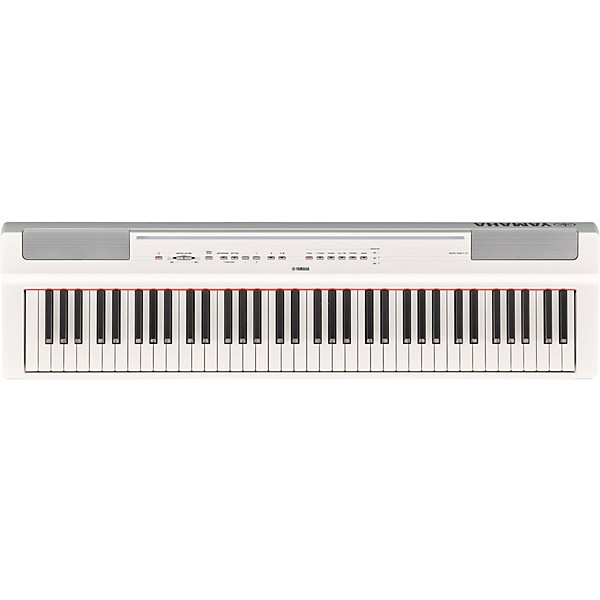Yamaha P-121 Portable Digital Piano White