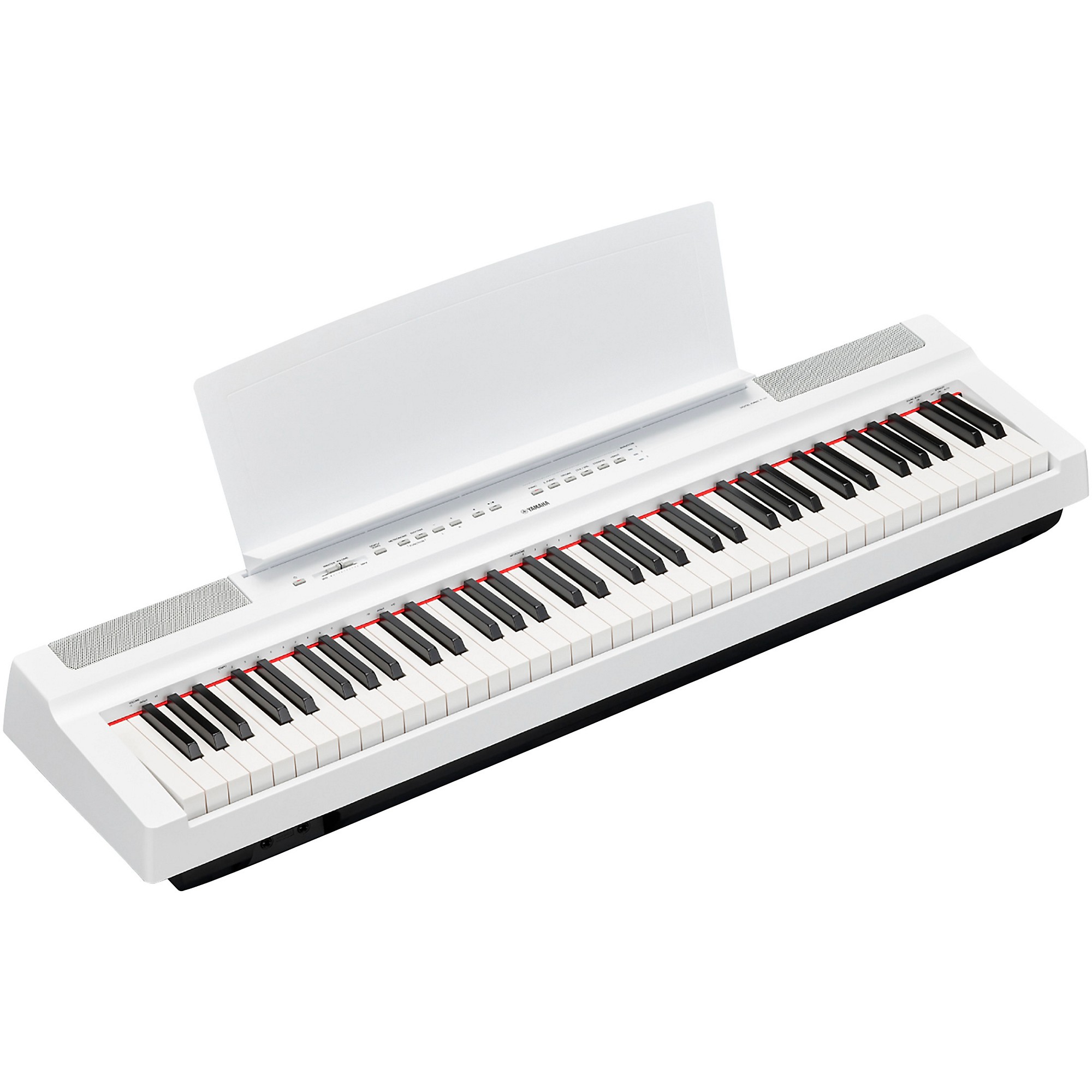 Yamaha P-121 Portable Digital Piano White | Guitar Center