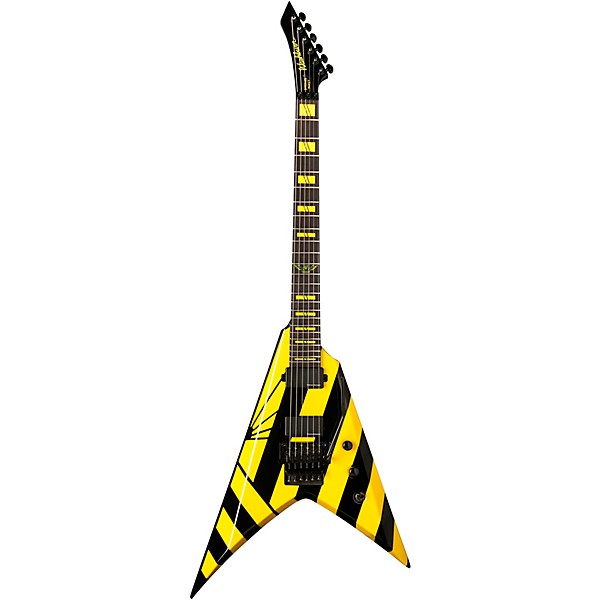 Washburn Parallaxe V260FR-Michael Sweet Electric Guitar Black and Yellow