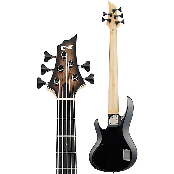 ESP E-II BTL-5 Electric Bass Transparent Black Sunburst