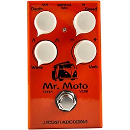 J.Rockett Audio Designs Mr. Moto Tremolo and Reverb Effects Pedal