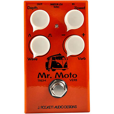 J.Rockett Audio Designs Mr. Moto Tremolo And Reverb Effects Pedal for sale
