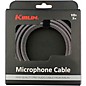 Kirlin XLR Male To XLR Female Microphone Cable - Carbon Gray Woven Jacket 10 ft.