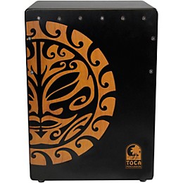 Toca Extended-Range Bass Reflex Cajon With Adjustable Snares Tiger