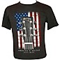 Martin American Flag Guitar T-Shirt Small Charcoal thumbnail