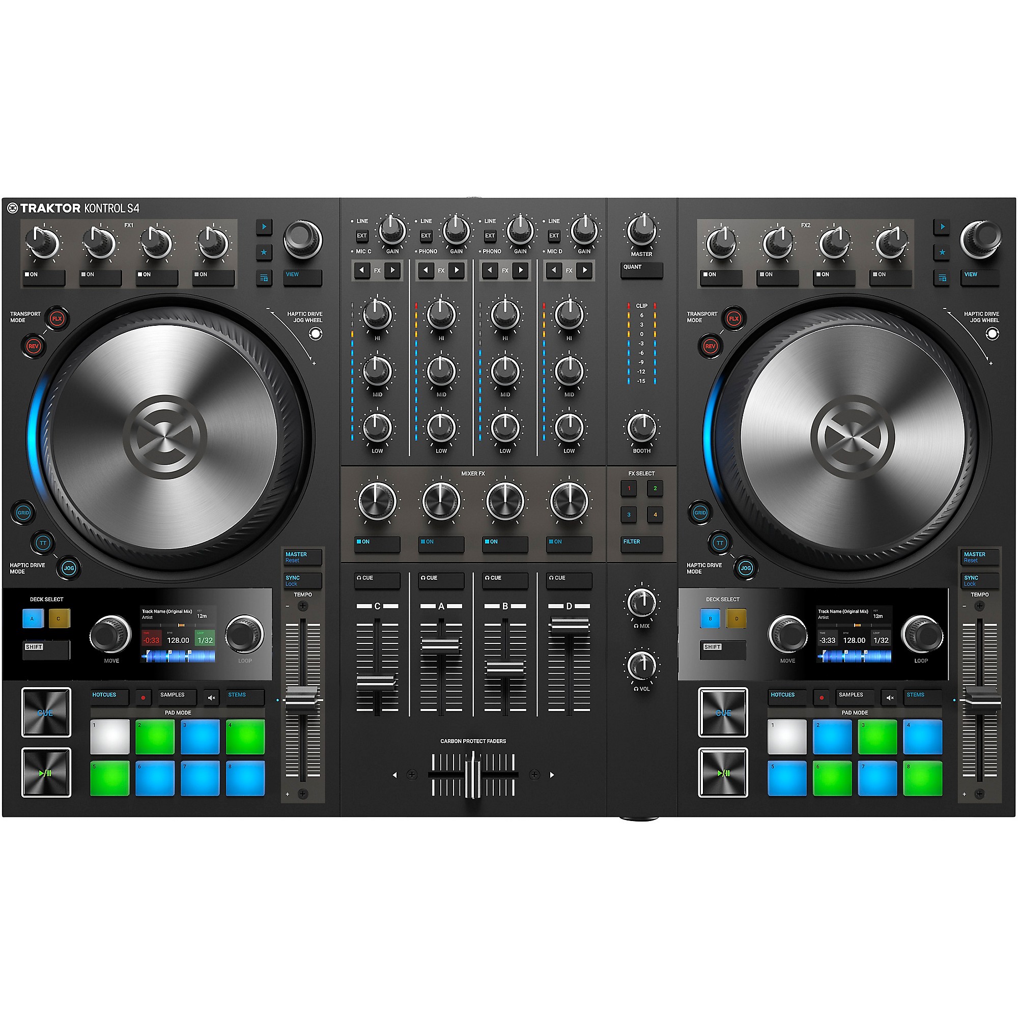 Native Instruments TRAKTOR KONTROL S4 MK3 DJ Controller | Guitar