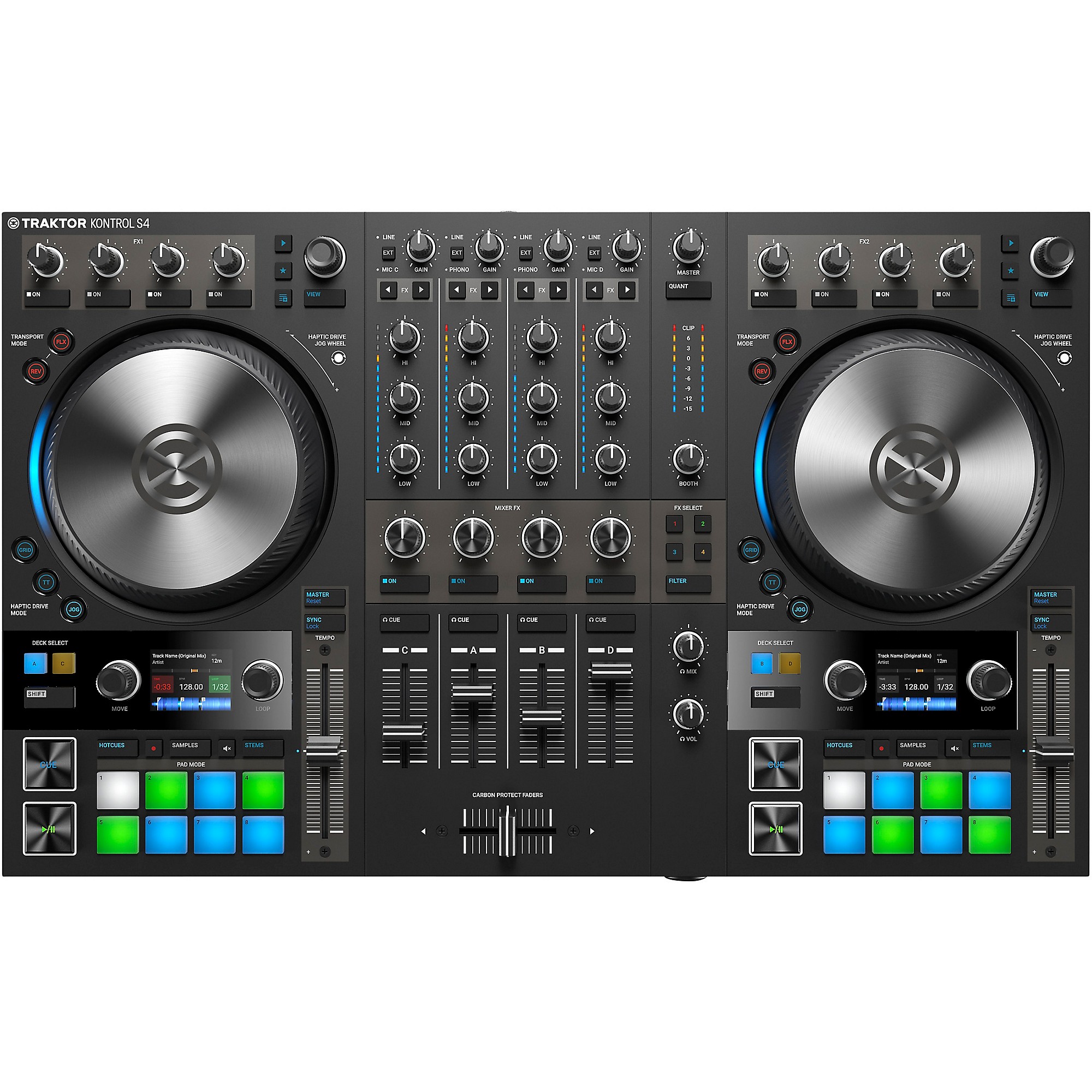 Native Instruments TRAKTOR KONTROL S4 MK3 DJ Controller | Guitar 