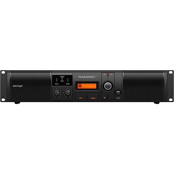 Behringer NX6000D 6000W Power Amplifier With DSP