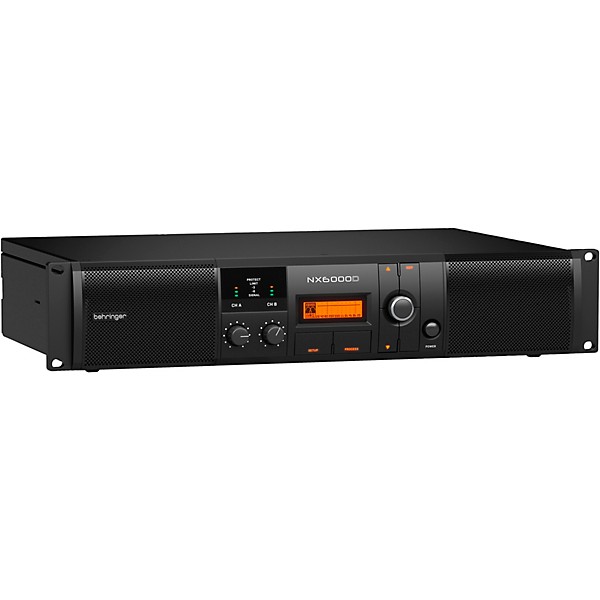 Behringer NX6000D 6000W Power Amplifier With DSP