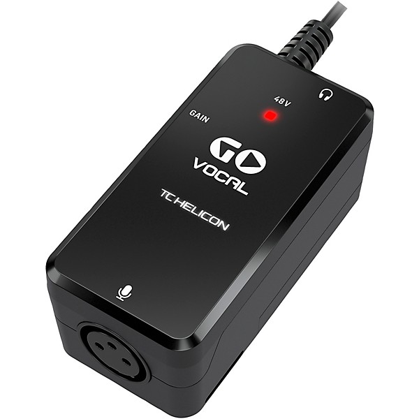 TC Helicon GO VOCAL Microphone Preamp for Mobile Devices