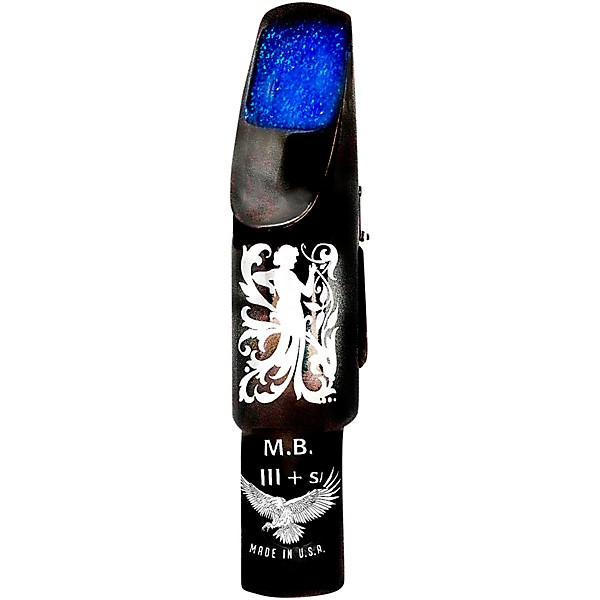 Sugal MB III + s Black Hematite Laser Enhanced Tenor Saxophone Mouthpiece 7