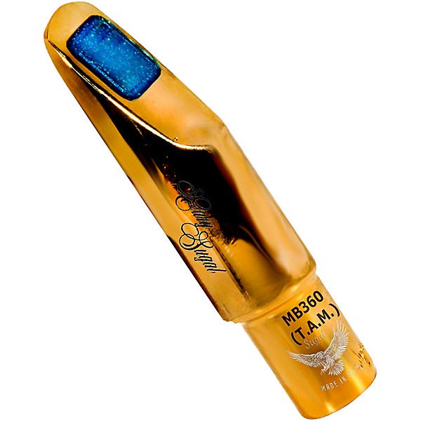 Sugal MB 360 TAM 18 KT HGE Gold-Plated Tenor Saxophone Mouthpiece 7