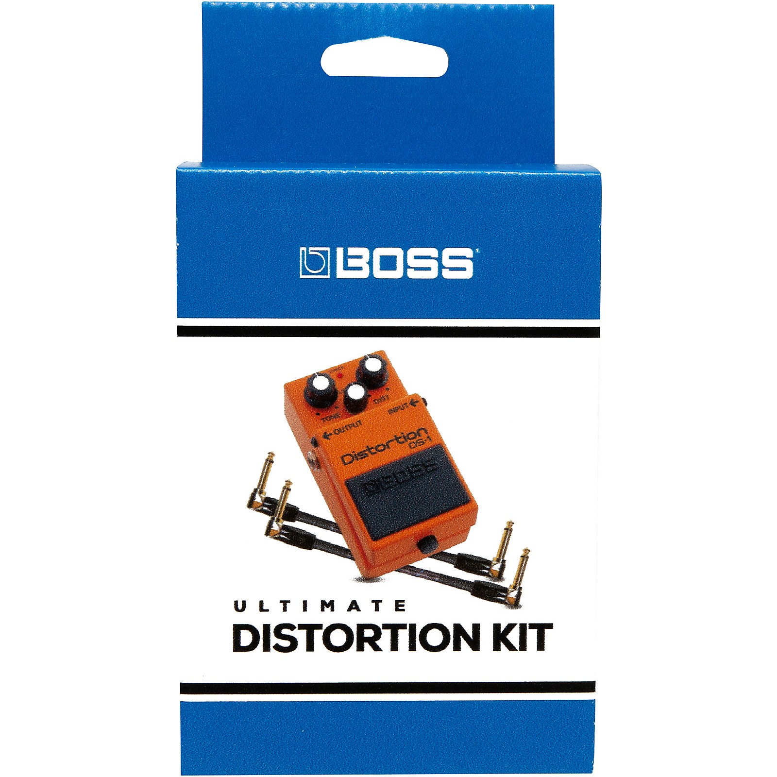 BOSS DS-1 Distortion Effects Pedal and Two 6