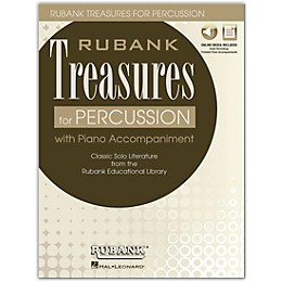 Rubank Publications Rubank Treasures for Percussion Book/Media Online