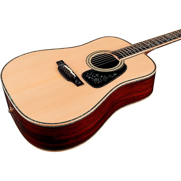 Takamine Custom Shop PXD3 Dreadnought Acoustic-Electric Guitar Gloss Natural