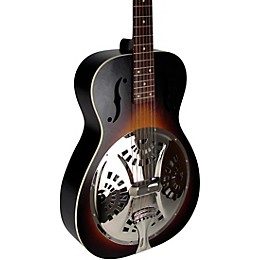 Beard Guitars Deco Phonic Model 27 Roundneck Acoustic-Electric Resonator Guitar Vintage Sunburst