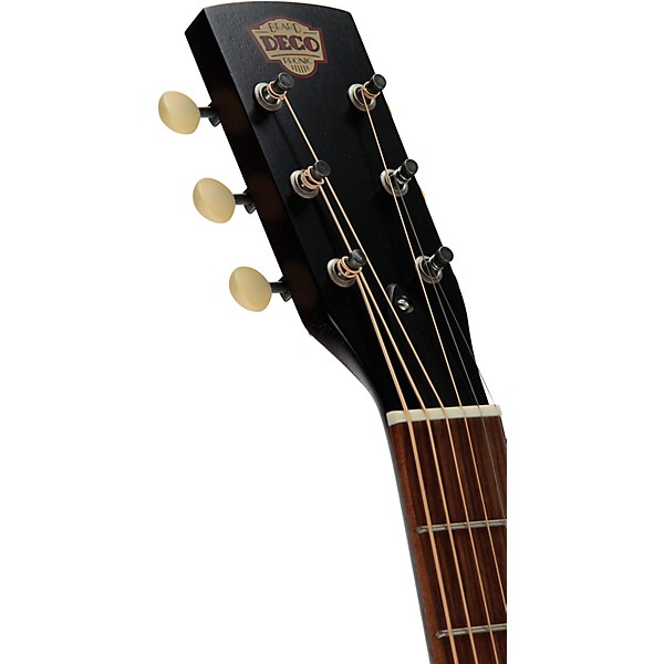 Beard Guitars Deco Phonic Model 27 Roundneck Acoustic-Electric Resonator Guitar Vintage Sunburst