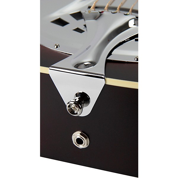 Beard Guitars Deco Phonic Model 27 Roundneck Acoustic-Electric Resonator Guitar Vintage Sunburst