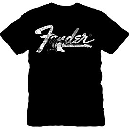 Fender Logo Side Guitar T-Shirt XX Large Fender Logo Side Guitar T-Shirt Large