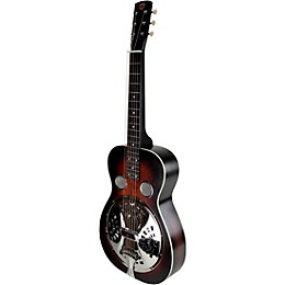 Beard Guitars Deco Phonic Model 37 Squareneck Acoustic-Electric Resonator Guitar Vintage Sunburst