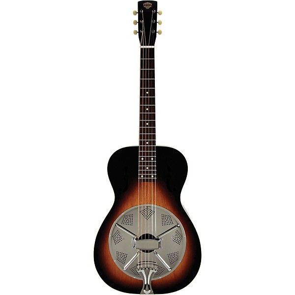 Beard Guitars Deco Phonic Model 47 Squareneck Resonator Guitar Vintage Sunburst