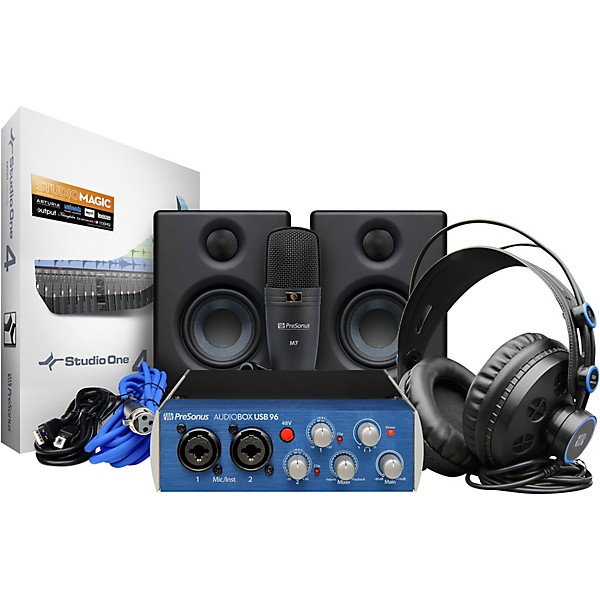 PreSonus AudioBox Studio Ultimate Bundle Complete Hardware/Software Recording Kit