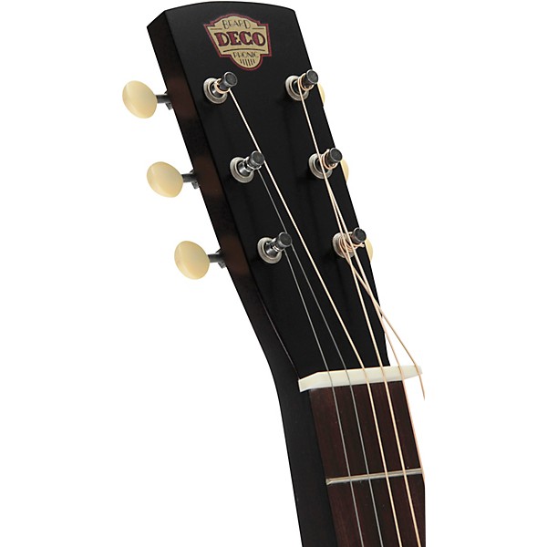 Beard Guitars Deco Phonic Model 37 Squareneck Left-Handed Acoustic-Electric Resonator Guitar Vintage Sunburst