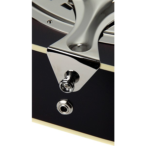 Beard Guitars Deco Phonic Model 37 Squareneck Left-Handed Acoustic-Electric Resonator Guitar Vintage Sunburst