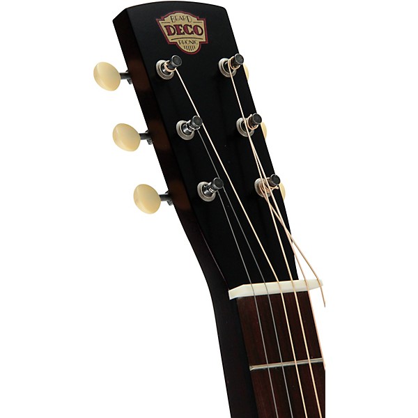 Beard Guitars Deco Phonic Model 57 Squareneck Left-Handed Acoustic-Electric Resonator Guitar Vintage Sunburst