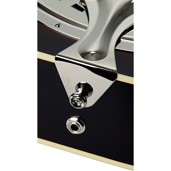 Beard Guitars Deco Phonic Model 57 Squareneck Left-Handed Acoustic-Electric Resonator Guitar Vintage Sunburst