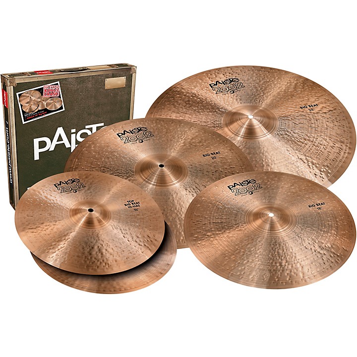 Paiste 2002 Big Big Sound Box Set with 18 in. Cymbal | Guitar Center