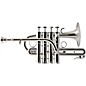 Schilke P7-4 Custom Series Bb/A Piccolo Trumpet Silver plated thumbnail