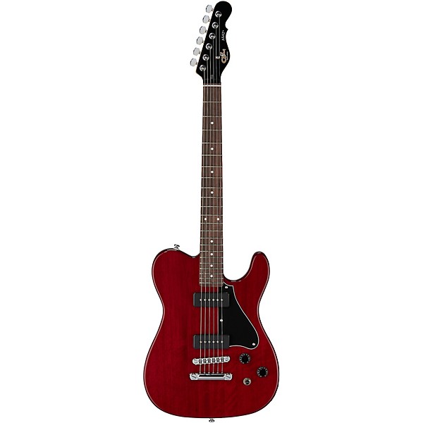 G&L Tribute ASAT Junior II Electric Guitar Brazilian Cherry Fingerboard Trans Red