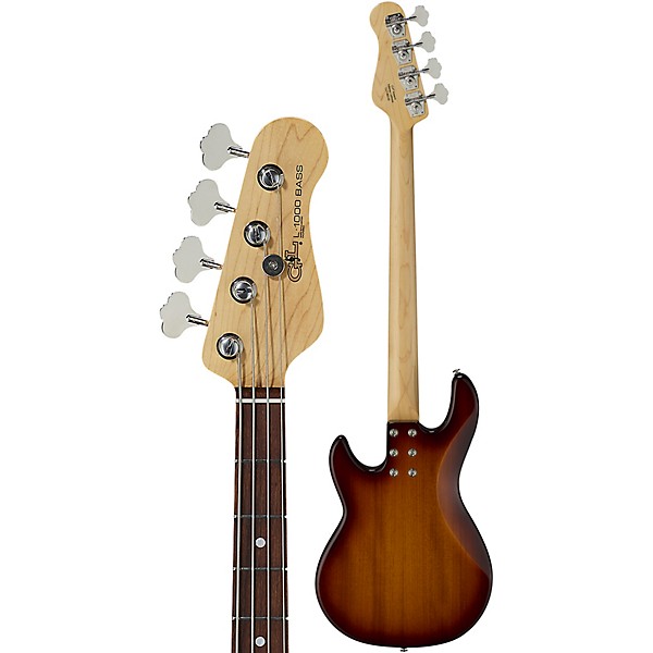 Open Box G&L CLF Research L-1000 Electric Bass Caribbean Rosewood Fingerboard Level 2 Old School Tobacco 194744350610