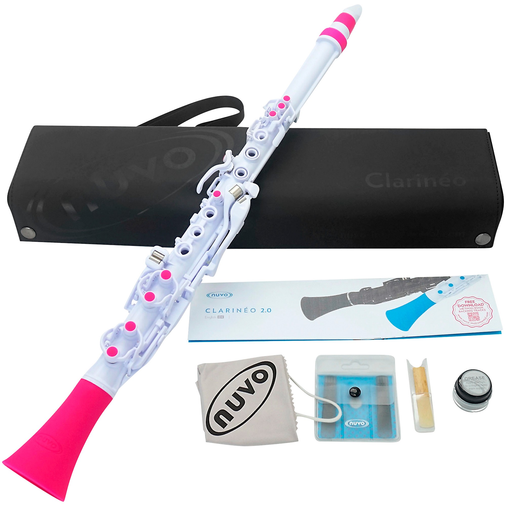 Nuvo Clarineo 2.0 White/Pink | Guitar Center