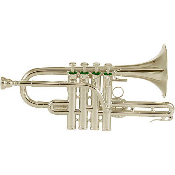 Schilke G1L-4 Traditional Custom Series 4-Valve G Trumpet with Tuning Bell Silver plated