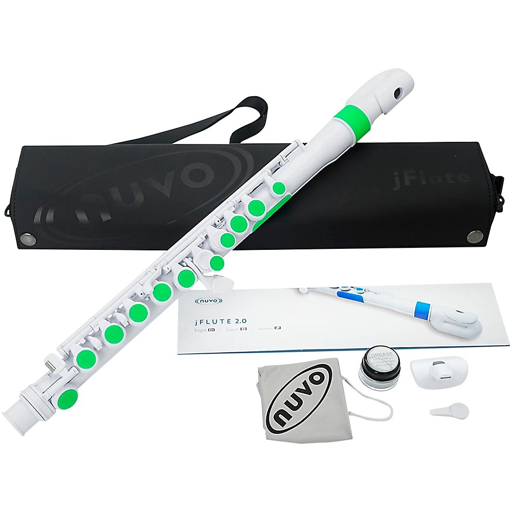Nuvo jFlute 2.0 White/Green