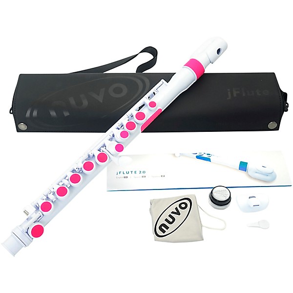 Nuvo jFlute 2.0 White/Pink