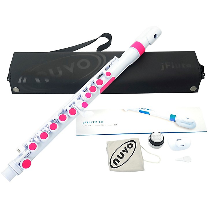 nuvo STUDENT FLUTE 2.0 ホワイト nuvo Student Flute 2.0 White/Black [N230SFWB]｜ミュージック