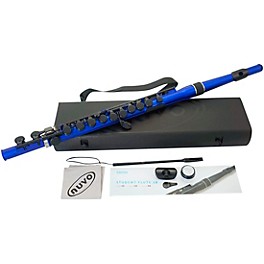 Nuvo Student Flute 2.0 Silver/Black Nuvo Student Flute 2.0 Metallic Blue/Black