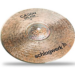 SCHLAGWERK Cajon Splash Cymbal 10 in. SCHLAGWERK Cajon Splash Cymbal 12 in.