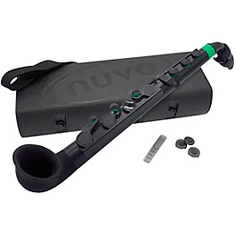 Nuvo jSax 2.0 Plastic Saxophone Black/Green Nuvo jSax 2.0 Plastic Saxophone Black/Green